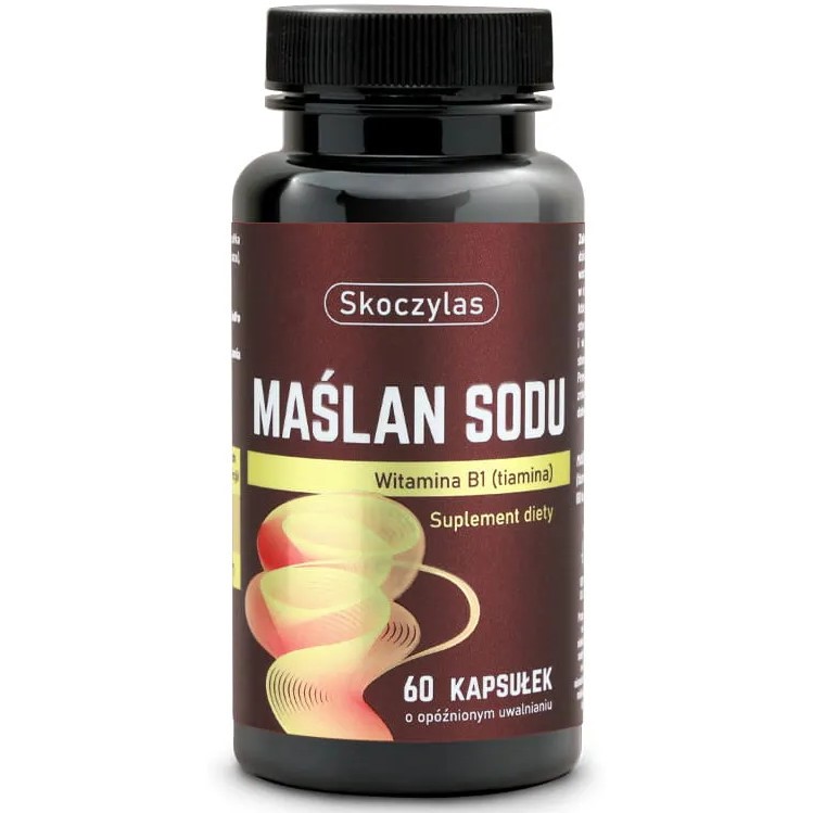 Skoczylas Maślan Sodu Witamina B1 60 k