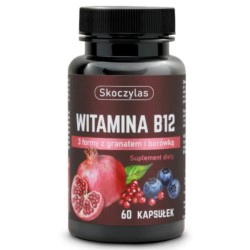 Skoczylas Witamina B12 3 formy z granatem i borówk