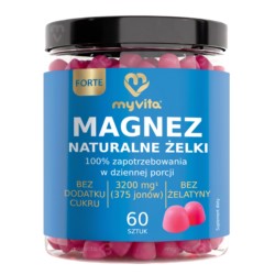 Myvita Żelki Naturalne Magnez 60 szt
