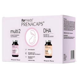 Formeds Prenacaps Zestaw Multi 2 DHA 2x60