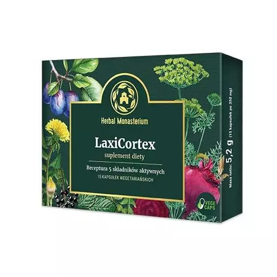Herbal Monasterium LaciCortex 15 k. trawienie Herbal Monasterium LaciCortex 15 k. trawienie