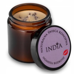 India Świeca konopna Ognista Rozkosz 90 g