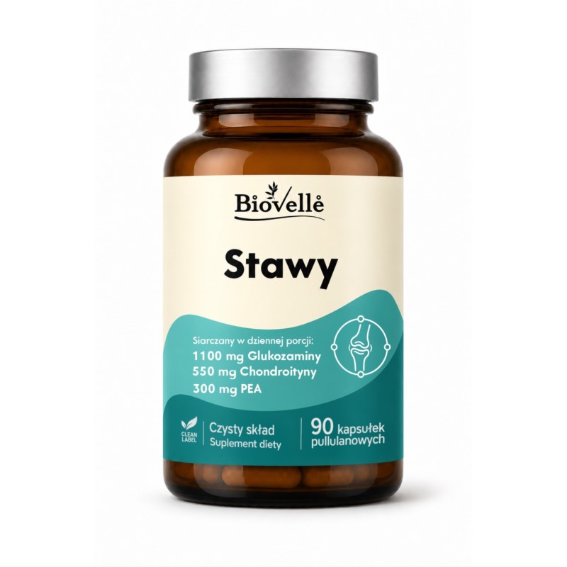 Biovelle Stawy Glukozamina Chondroityna PEA 90 k Biovelle Stawy Glukozamina Chondroityna PEA 90 k