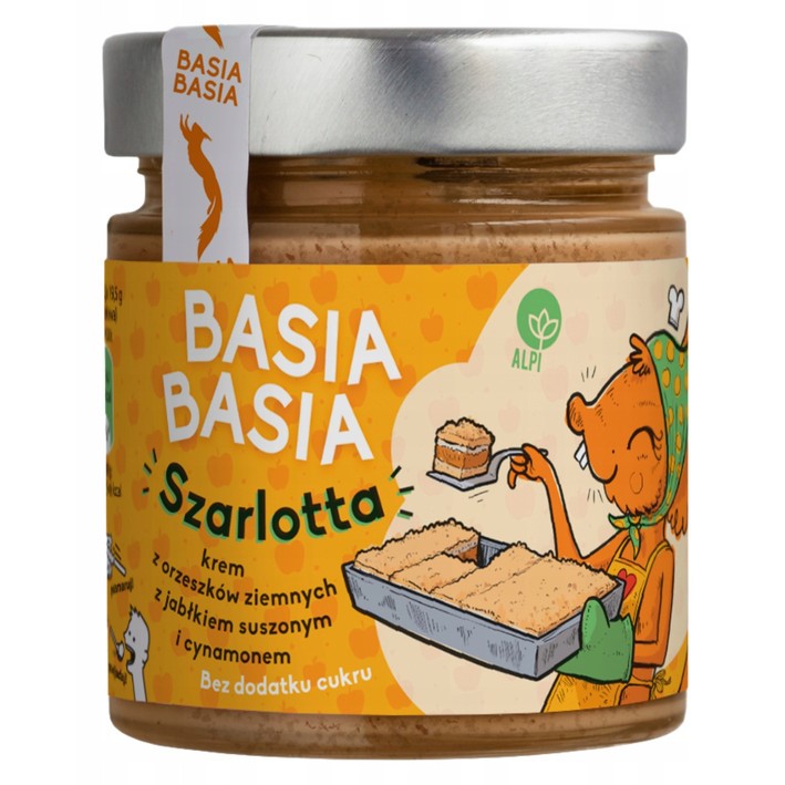Basia krem z orzechów ziemnych Szarlotta 195 g