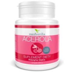 Medverita Acerola Ekstrakt 25% 250 g proszek
