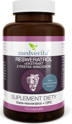 Medverita Resweratrol OPC 120 K Medverita Resweratrol OPC 120 K