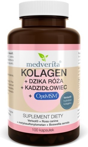 Medverita Kolagen Dzika róża Kadzidłowiec 100 K Medverita Kolagen Dzika róża Kadzidłowiec 100 K