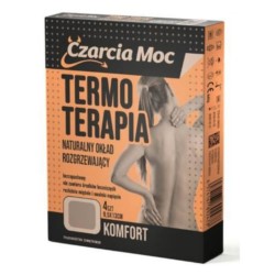 Czarcia Moc Termo terapia Okład rozgrzewający 4szt