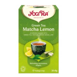 Yogi Tea Herbata Green Tea Matcha Lemon BIO