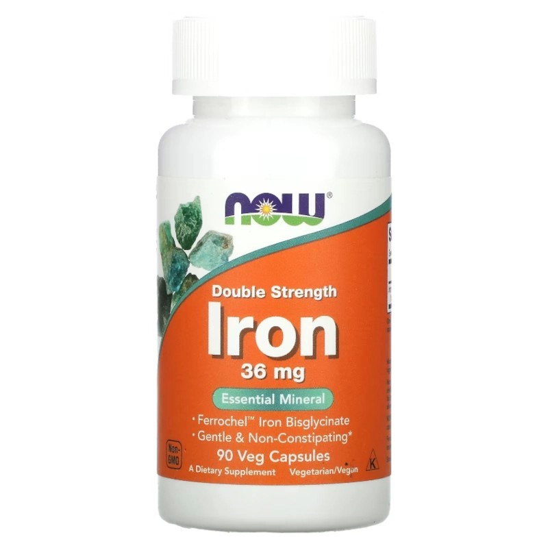 Now Foods Iron 36 mg 90 K Now Foods Iron 36 mg 90 K