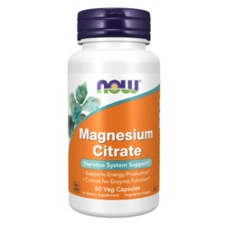 Now Foods Magnesium Citrate 60 kapsułek