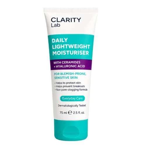 Clariy Lab Lekki krem nawilżający na dzień 75 ml Clariy Lab Lekki krem nawilżający na dzień 75 ml