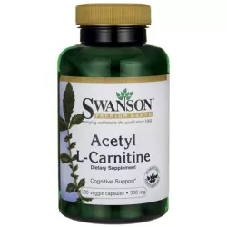 SWANSON ALC ACETYL L-KARNITYNY 500MG 100KAPS. SWANSON ALC ACETYL L-KARNITYNY 500MG 100KAPS.