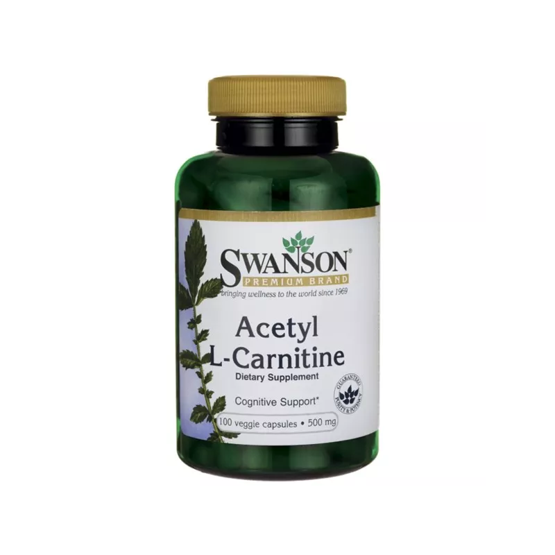 SWANSON ALC ACETYL L-KARNITYNY 500MG 100KAPS. SWANSON ALC ACETYL L-KARNITYNY 500MG 100KAPS.