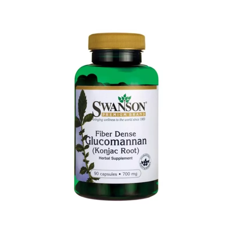 SWANSON GLUKOMANNAN 700MG/90 KAPS.