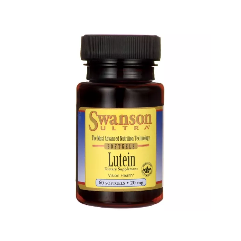 SWANSON LUTEINA 20MG 60ŻEL