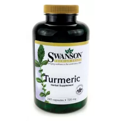 SWANSON TURMERIC (KURKUMA) 720mg 240 kaps. SWANSON TURMERIC (KURKUMA) 720mg 240 kaps.