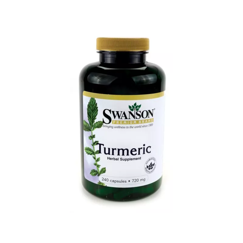 SWANSON TURMERIC (KURKUMA) 720mg 240 kaps. SWANSON TURMERIC (KURKUMA) 720mg 240 kaps.
