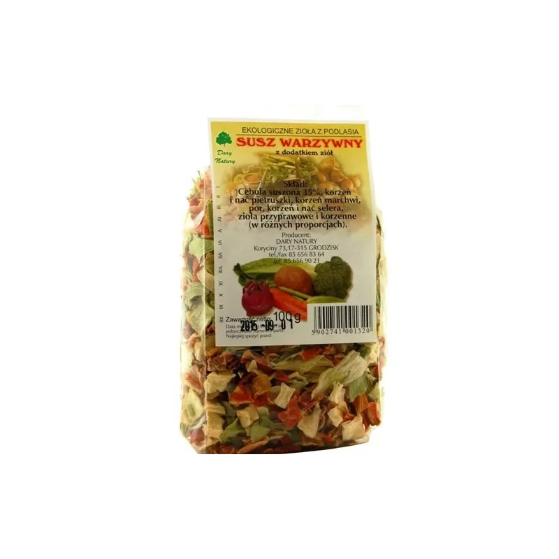 DARY NATURY SUSZ WARZYWNY 100G DARY NATURY SUSZ WARZYWNY 100G
