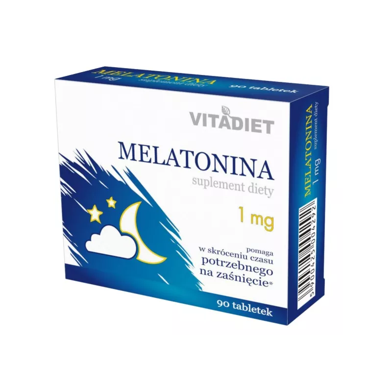 VITADIET MELATONINA 1MG 90 TAB