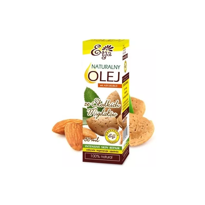 ETJA OLEJ ZE SŁODKICH MIGDAŁÓW 50ML ETJA OLEJ ZE SŁODKICH MIGDAŁÓW 50ML