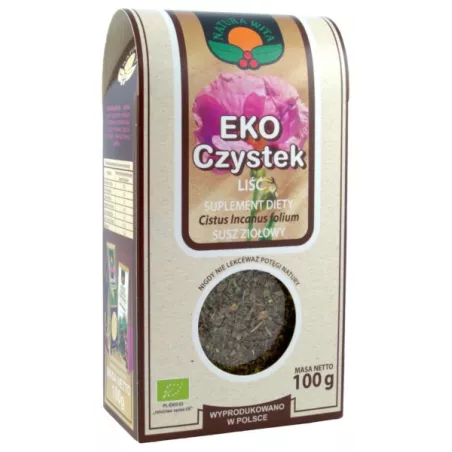 NATURA WITA CZYSTEK LIŚĆ EKO 100G