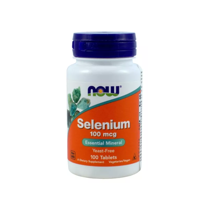 NOW FOODS SELEN 100MCG 100 TABLETEK