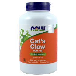 NOW FOODS CATS CLAW 500MG 250K