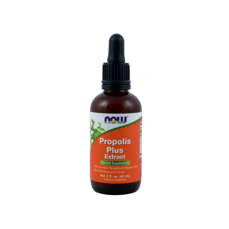 NOW FOODS PROPOLIS PLUS EXTRACT 60ML NOW FOODS PROPOLIS PLUS EXTRACT 60ML
