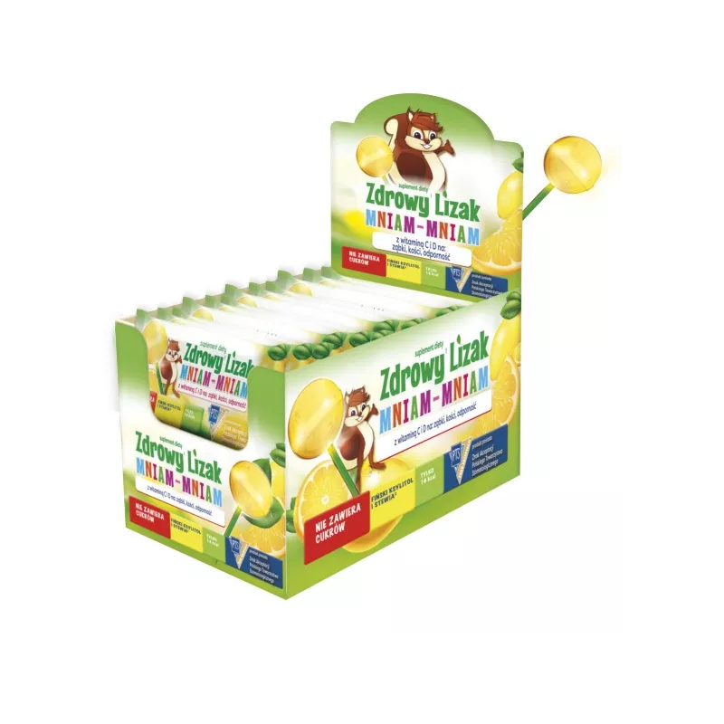 ZDROWY LIZAK MNIAM MNAIM 6G CYTRYNA