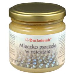 DUTKOWIAK MLECZKO PSZCZELE W MIODZIE 250G