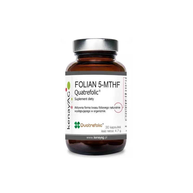 KENAY FOLIAN 5-MTHF 30 KAPSUŁEK KENAY FOLIAN 5-MTHF 30 KAPSUŁEK