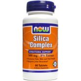 NOW FOODS SILICA COMPLEX 500MG, 90T