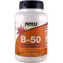 NOW FOODS WITAMINA B 50 100 KAP