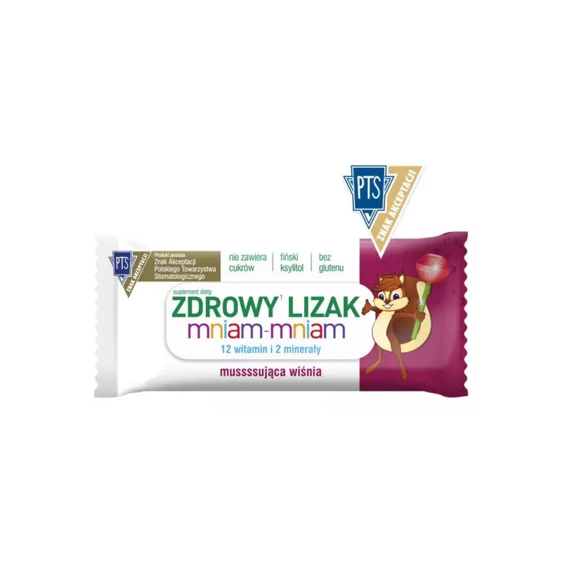 ZDROWY LIZAK MNIAM MNIAM 6G MUSUJĄCA WIŚNIA ZDROWY LIZAK MNIAM MNIAM 6G MUSUJĄCA WIŚNIA