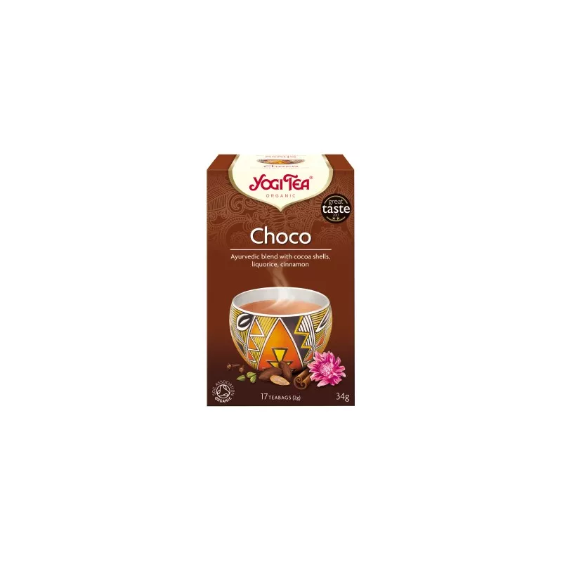 YOGI TEA HERBATA CHOCO BIO 17x2G YOGI TEA HERBATA CHOCO BIO 17x2G