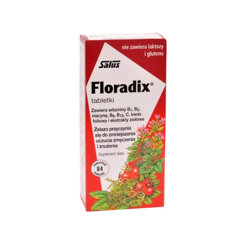 ZIOŁO-PIAST FLORADIX TABLETKI 84 SZT.