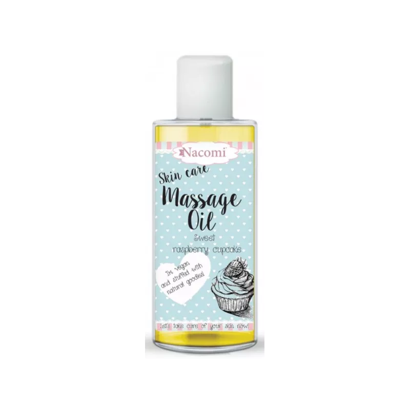 NACOMI OLEJEK DO MASAŻU MALINOWA BABECZKA 50ML NACOMI OLEJEK DO MASAŻU MALINOWA BABECZKA 50ML