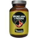 HANOJU BROMELAINA + PAPAINA 500 MG 90 KAPS.