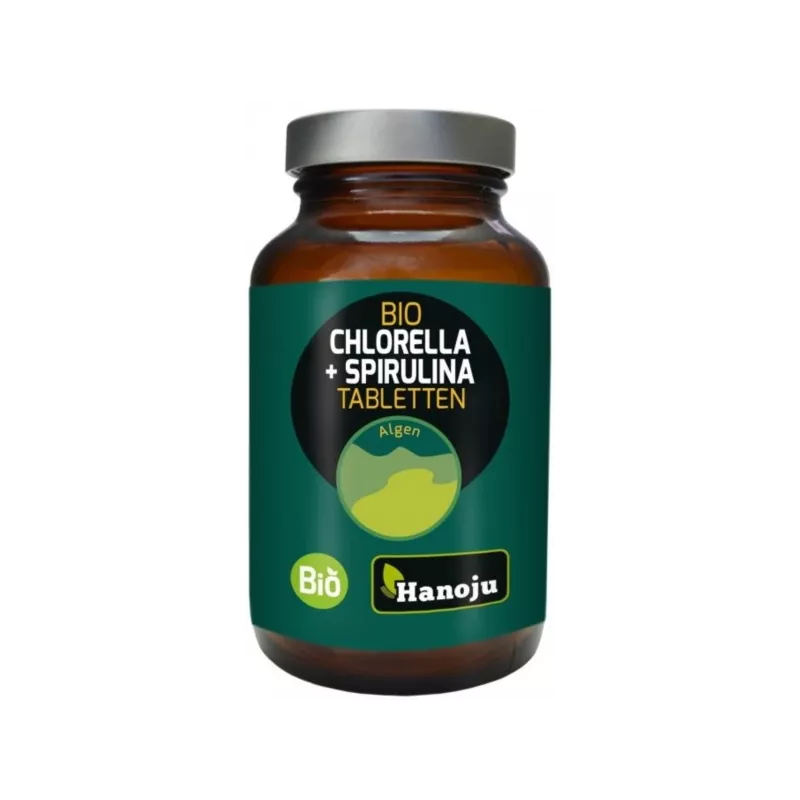 HANOJU SPIRULINA BIO+CHLORELLA BIO 400MG 300 TABL. HANOJU SPIRULINA BIO+CHLORELLA BIO 400MG 300 TABL.