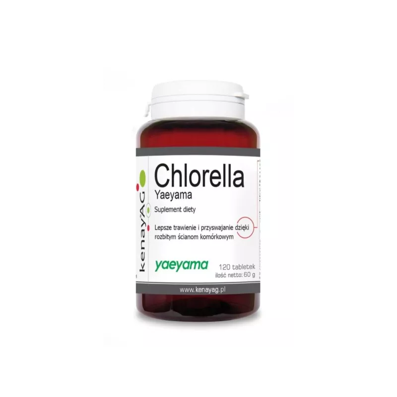 KENAY CHLORELLA ORGANICZNA 180 KAPSUŁEK KENAY CHLORELLA ORGANICZNA 180 KAPSUŁEK