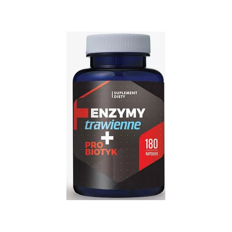 HEPATICA ENZYMY TRAWIENNE + PROBIOTYK 180KAP