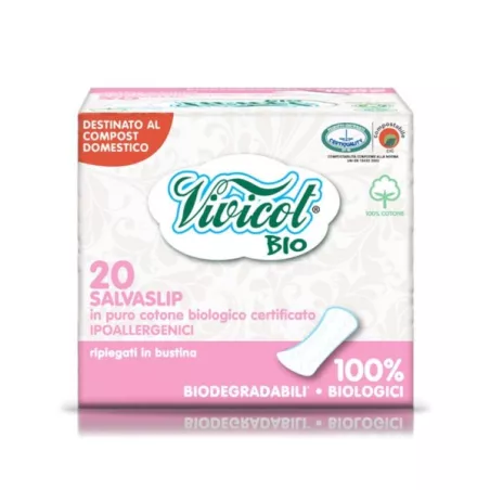 VIVICOT BIO WKŁADKI HIGIENICZNE Z BIO BAWEŁNY 20SZ