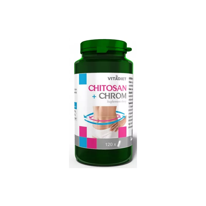 VITADIET CHITOSAN + CHROM 120 KAPS.