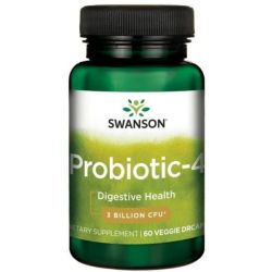 Swanson Probiotic-4 3 Mld/60 Kaps.