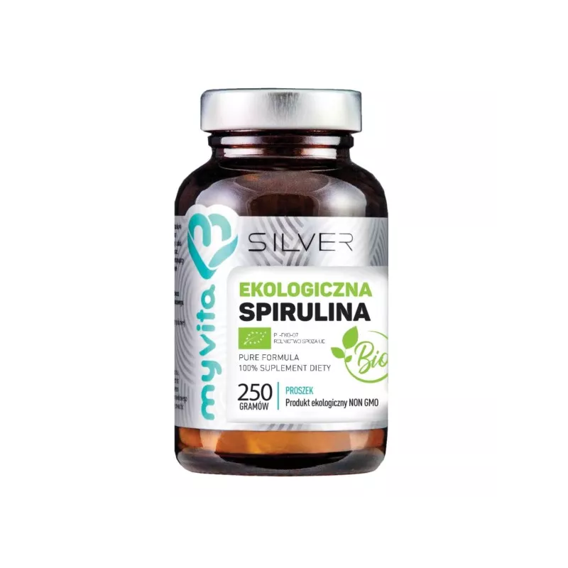 Myvita Silver Spirulina 100% Bio 250 proszek Myvita Silver Spirulina 100% Bio 250 proszek
