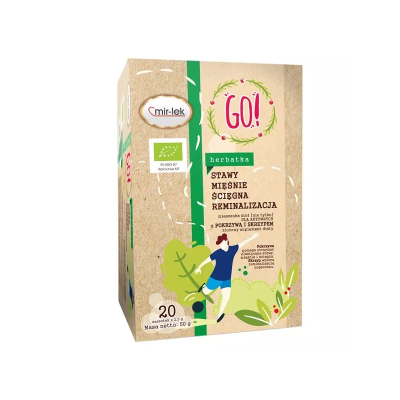 Mirlek Go Herbatka na stawy, mięśnie, ścięgna 20sz