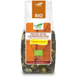 BIO PLANET Pestki dyni ciemnozielone u.w EBIO 150g