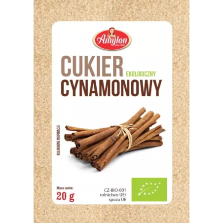 AMYLON Cukier Cynamonowy BIO 20 g