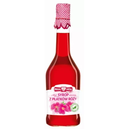 Polska Róża Syrop z Płatków Róży 500 ml